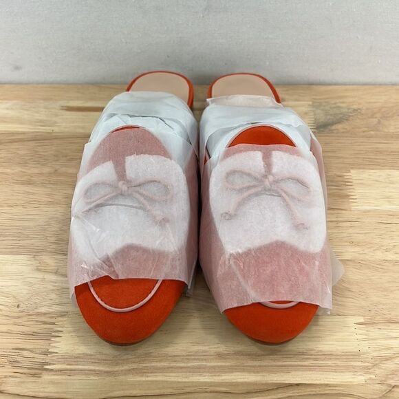 Kate Spade Devi Slide Mules- Dried Apricot- Size 5B- NIB - Picture 3 of 6